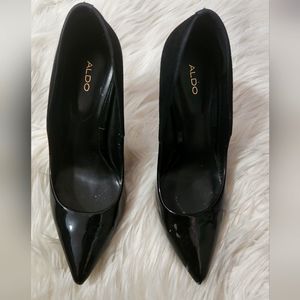 Aldo stilleto heels in black, US 8